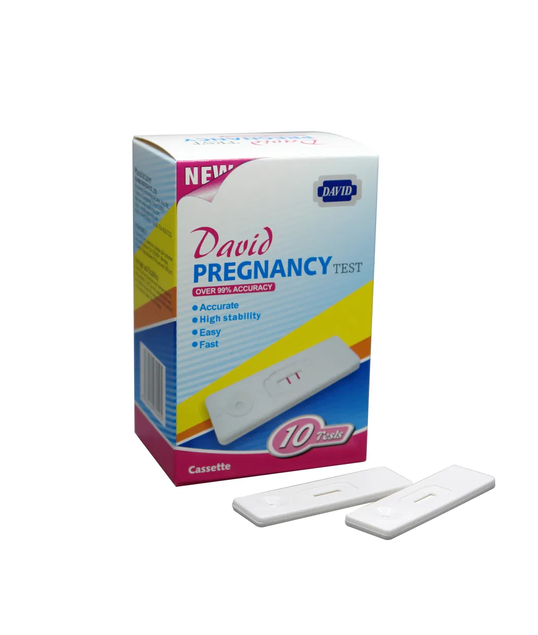 Ce Fda/510k Mdsap Approval David Oem Medical Supply David One Step Rapid Pregnancy Test