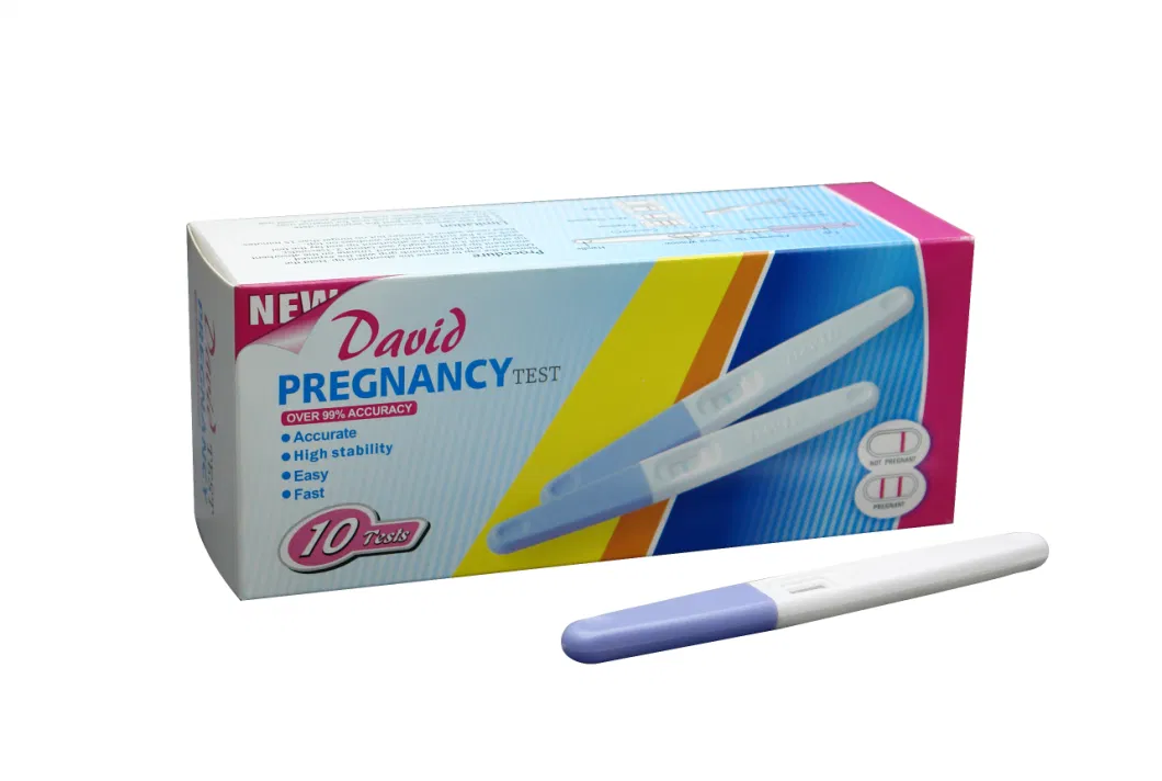 Ce Fda/510k Mdsap Approval David Oem Medical Supply David One Step Rapid Pregnancy Test