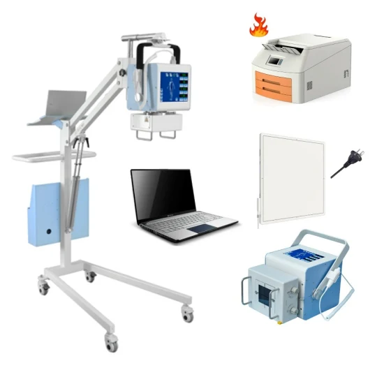 Cheap Medical Diagnostic Equipment 5kw/8kw Hf Mobile Digital X