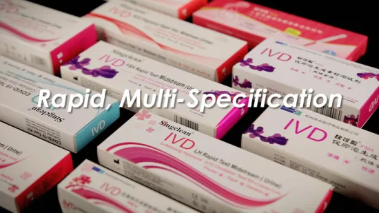 Singclean Wholesale CE Approved Ivd Lh Fsh Fertility Pregnancy Multi