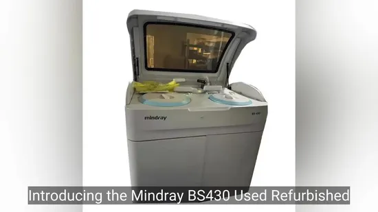 Lab Testing Used Mindray BS430 Biochemistry Analyzer Chemistry Machine Analyzer BS