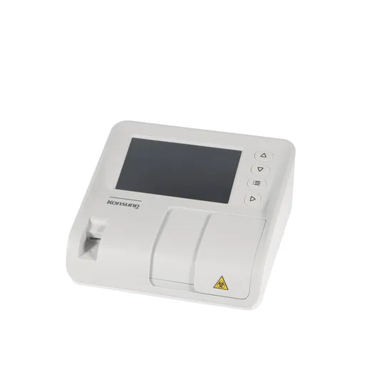 White Portable Automatic Poct Medical Dry Bio Chemistry Analyzer for Clinic Use 