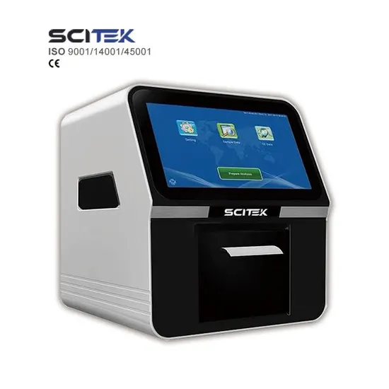 SCITEK Fully Automatic Dry Chemistry Analyzer POCT 12minutes/sample 