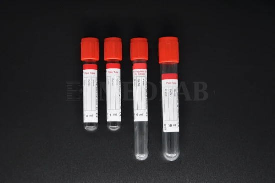 10ml Disposable Medical Lithium Heparin/Sodium Heparin Vacuum Blood Collection Test Tube