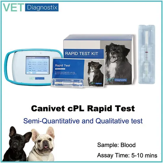 CPL Test Canine Panereatie Lipase Veterinary Rapid Diagnostic Test Kit 