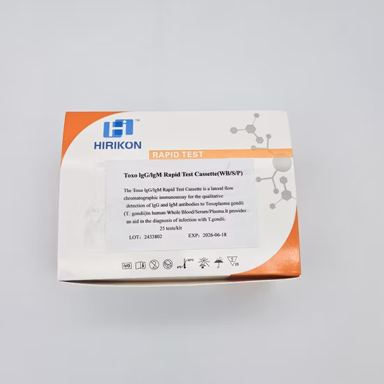 Toxo Igg/Igm Rapid Test From Original Factory