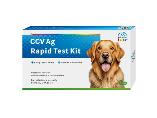 CPV CCV Rapid Test Kits for Canine Coronavirus Parvovirus Canine Distemper Antigens Veterinary Diagnostic Equipment 