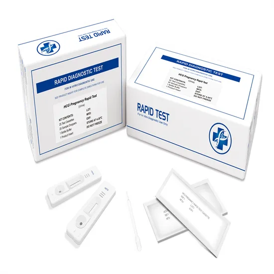 Cassette Plasma Serum Urine Test HCG Pregnancy Test Strip Early Pregnancy Rapid Test Strip at Home 