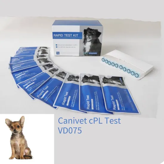 Canine Pancreatic Lipase Rapid Test Canivet CPL Test 