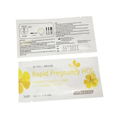 China Rapid Pregnancy Urine Test Cassete Strip