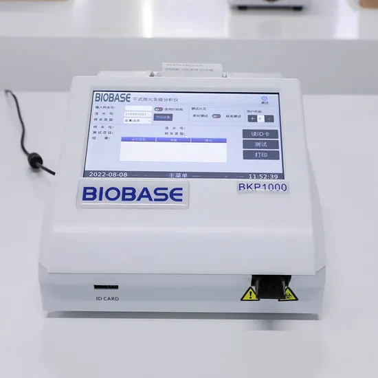 Biobase Fluorescence Immunoassay Analyzer Bkp1000 Poct System Rapid Immunoassay 