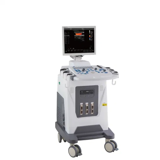 Mobile Trolley 3D 4D Color Doppler Echo Cardiograph/Cardiac Ultrasound System with CE FDA
