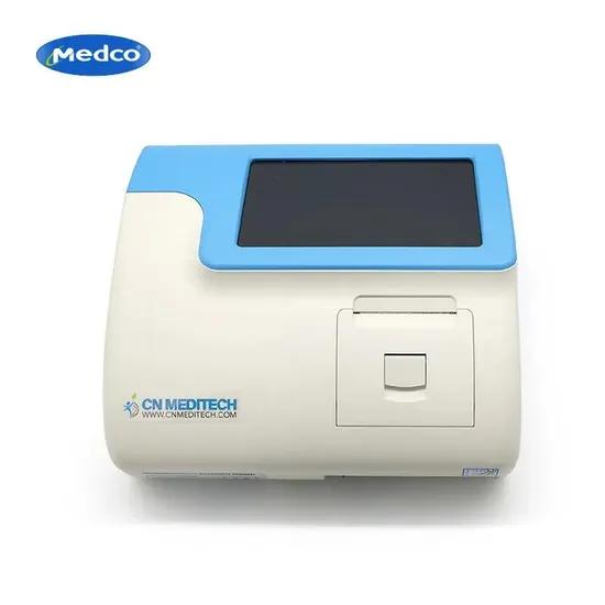 Medical 7inch Touch Quantitative Fluorescence Poct Immunoassay Analyzer 