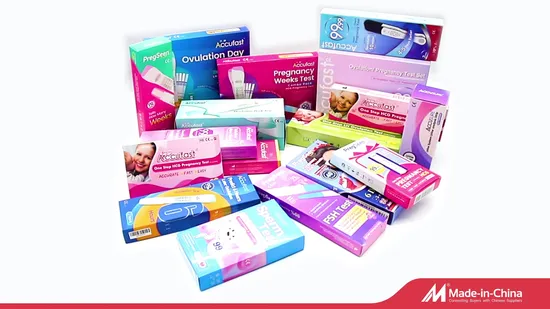 High Accuracy Rapid Test Kit Early Urine Pregnancy Test Strip